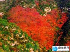 10月，去井陉仙台山赏红叶看民俗嘉年华