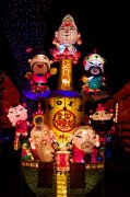 中国哪里的新年灯会最热闹？